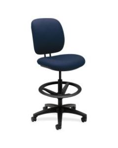 HON ComforTask Stool, 26-7/8inW x 30inD x 49-7/8, Navy