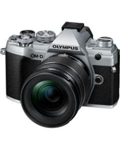 Olympus OM-D E-M5 Mark III 24.4 Megapixel Mirrorless Camera with Lens - 12 mm - 45 mm - Silver - 4/3in Live MOS Sensor - Autofocus - 3in Touchscreen LCD - Electronic Viewfinder - 3.8x Optical Zoom - Optical (IS) - 5184 x 3888 Image - 4096 x 2160 Video