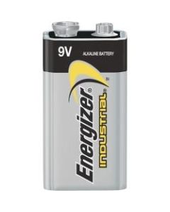 Energizer Industrial Alkaline 9V Battery - For Multipurpose - 9V - 9 V DC - 72 / Carton