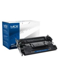 Clover Imaging Group MCR87AM Remanufactured MICR Black Toner Cartridge Replacement For HP 87A