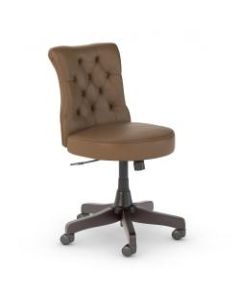 Bush Business Furniture Arden Lane Mid-Back Office Chair, Saddle, Standard Delivery