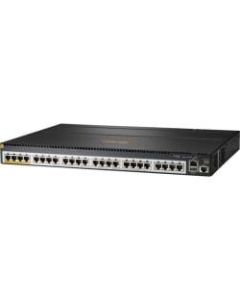 Aruba 2930M 24 Smart Rate PoE Class 6 1-slot Switch - 24 Ports - Manageable - 3 Layer Supported - Modular - 1440 W PoE Budget - Twisted Pair - PoE Ports - Rack-mountable, Standalone