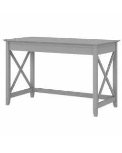 Bush Furniture Key West 48inW Writing Desk, Cape Cod Gray, Standard Delivery