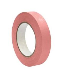 DSS Distributing Premium-Grade Masking Tape, 3in Core, 1in x 55 Yd., Pink, Pack Of 6