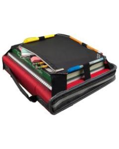 Five Star Zipper 3-Ring Binder With Expansion Panel, 2in Round Rings, Assorted Colors