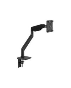 Humanscale M2.1 - Mounting kit (monitor arm, fixed angled / dynamic link, two-piece desk clamp mount) - for LCD display (adjustable arm) - black with black trim - mounting interface: 100 x 100 mm