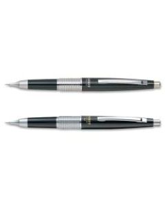 Pentel Sharp Kerry Mechanical Pencil - #2 Lead - 0.5 mm Lead Diameter - Refillable - Black Metal Barrel - 1 Each