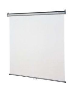 Quartet Wall/Ceiling Projector Screen, 96in x 96in, Black/Matte White
