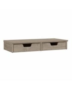 Bush Furniture Fairview Desktop Organizer With Drawers, Shiplap Gray, Standard Delivery