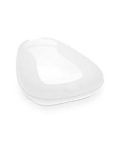 Medline Contour Bedpans, 4 1/4inH x 11inW x 13inD, Clear, Pack Of 8