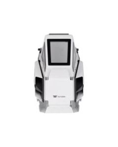 Thermaltake AH T200 - Tower - micro ATX - windowed side panel (tempered glass) - no power supply (PS/2) - white - USB/Audio
