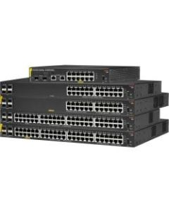 Aruba 6100 48G Class4 PoE 4SFP+ 370W Switch - 48 Ports - Manageable - 3 Layer Supported - Modular - 45 W Power Consumption - 370 W PoE Budget - Twisted Pair, Optical Fiber - PoE Ports - 1U High - Rack-mountable, Wall Mountable - Lifetime Limited Warranty