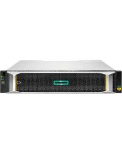 HPE MSA 1060 10GBASE-T iSCSI SFF Storage - 24 x HDD Supported - 0 x HDD Installed - 24 x SSD Supported - 0 x SSD Installed - Clustering Supported - 2 x Serial Attached SCSI SAS Controller - RAID Supported - 24 x Total Bays
