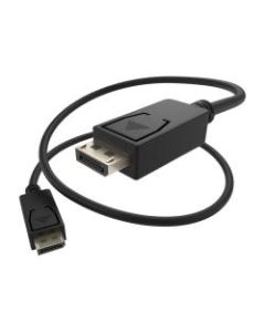 Unirise - DisplayPort cable - DisplayPort (M) latched to DisplayPort (M) latched - 50 ft - black