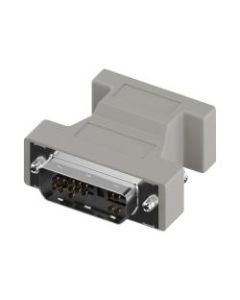 Unirise - Adapter - DVI-A (M) to HD-15 (VGA) (F) - thumbscrews