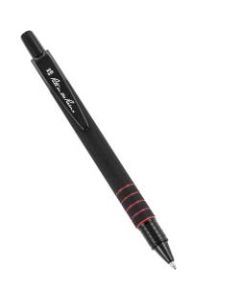 Rite In The Rain All-Weather Pens, Bold Point, 0.7 mm, Black/Red Barrel, Red Ink, Pack Of 6 Pens