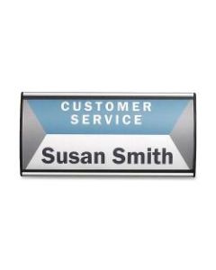 Advantus People Pointer Wall Sign, 4inH x 8inW x 1/2inD