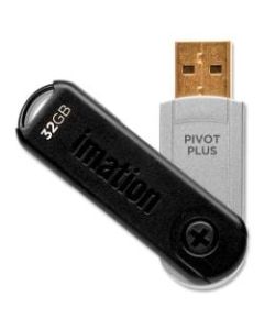 Imation 32GB Povit Plus USB 2.0 Flash Drive - 32 GB - USB 2.0 - 5 Year Warranty