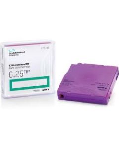 HPE LTO-6 Ultrium 6.25TB BaFe WORM Data Cartridge - LTO-6 - WORM - Labeled - 2.50 TB (Native) / 6.25 TB (Compressed) - 2775.59 ft Tape Length - 1 Pack