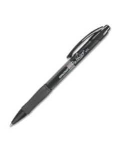 SKILCRAFT Bio-Write Retractable Gel Pens, Medium Point, 0.7 mm, 35% Recycled, Black Barrel, Black Ink, Pack Of 12 (AbilityOne 7520-01-588-2363)