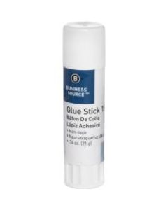Business Source Glue Stick - 0.74 oz - 1 Each - White