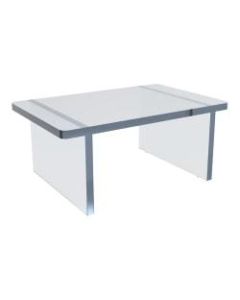 Azar Displays Deluxe Acrylic Monitor Riser Display, 5inH x 11-3/4inW x 7-3/4inD, Clear