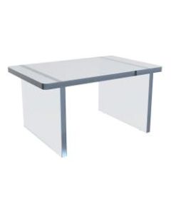 Azar Displays Deluxe Acrylic Monitor Riser Display, 6inH x 11-3/4inW x 7-3/4inD, Clear