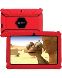 Contixo V8-2 Kids Tablet PC - Red - Silicone - 16 GB - 1 GB - Quad-core (4 Core) - Android - 1024 x 600 - Wireless LAN