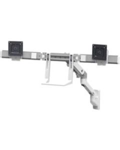 Ergotron Mounting Arm for Monitor, TV - White - 2 Display(s) Supported - 32in Screen Support - 17.50 lb Load Capacity