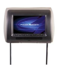 Power Acoustik H-71CC 7in Active Matrix TFT LCD Car Display - 16:9 - 480 x 234 - IR Transmitter - Headrest-mountable