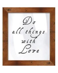 PTM Images Framed Art, All Things, 21inH x 17inW
