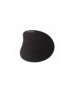 Goldtouch SlimLine Mouse Pad - Right Handed - 0.38in x 8.50in Dimension - Black - Lycra