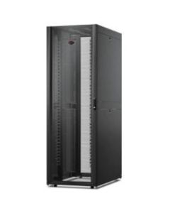 APC by Schneider Electric Rack Cabinet - For Networking, Airflow System - 48U Rack Height x 19in Rack Width - Floor Standing - Black - 3010 lb Maximum Weight Capacity