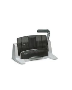 Swingline LightTouch Heavy-Duty Paper Punch, Charcoal/Gray