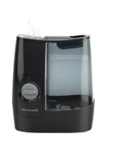 Honeywell Warm Mist Humidifier - Warm Mist - 1 gal Tank - 520 Sq. ft. - Black