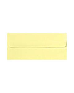 LUX #10 Envelopes, Peel & Press Closure, Lemonade Yellow, Pack Of 500