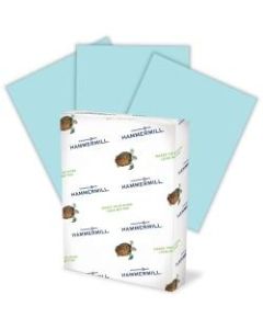 Hammermill Fore Super Premium Paper, Letter Size (8 1/2in x 11in), 20 Lb, 30% Recycled, Blue, Ream Of 500 Sheets