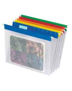 Pendaflex Easyview Clear Poly Hanging Folders, 9 1/4in x 11 3/4in, Assorted, Box Of 25