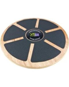 GoFit Ultimate 15 Inch Adjustable Round Wood Balance Board