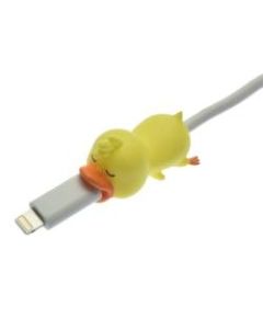 Digital Energy World Smartphone Cable Protector, Duck, 5/8inH x 5/16inW x 5/16inD, Yellow, DMS3-1086