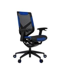 Vertagear Triigger 275 Bonded Leather Ergonomic Gaming Chair, Black/Blue