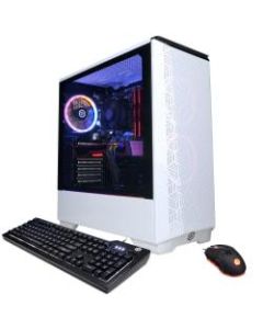 CyberPowerPC Gamer Master GMA670 - MDT - Ryzen 5 5600X / 3.7 GHz - RAM 16 GB - SSD 500 GB - NVMe - Radeon RX 6700 XT - GigE - WLAN: 802.11a/b/g/n/ac - Win 10 Home 64-bit - monitor: none - white