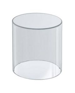 Azar Displays Acrylic Cylinder, Medium Size, Clear