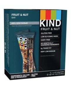KIND Fruit & Nut Delight Bar, 1.4 Oz, Box Of 12