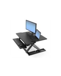 Ergotron WorkFit-TX - Standing desk converter - rectangular - black