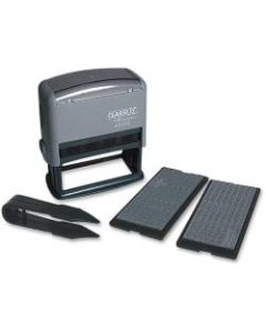 Xstamper Self-Inking Custom Message Stamp Kit, 0.19inW x 0.13inL