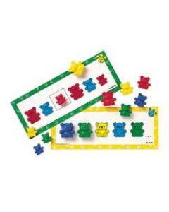 Learning Resources Three Bear Family Pattern Cards, 11 1/2inH x 5 15/16inW x 7/16inD, Multicolor, Pre-K - Grade 3, Pack Of 16