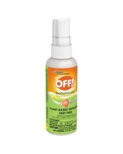 OFF! Botanicals Insect Repellent Spray, 4 Oz, Pack Of 8 Bottles