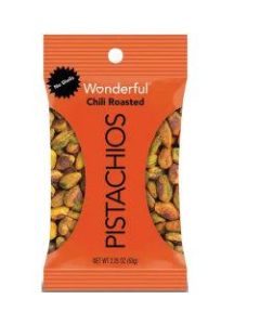 Paramount Farms Chili No Shell Wonderful Pistachios - Chili - 2.25 oz - 8 / Box