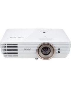 Acer V7850 DLP Projector - 16:9 - 3840 x 2160 - Front, Rear, Ceiling, Rear Ceiling - 4000 Hour Normal Mode - 10000 Hour Economy Mode - 4K UHD - 1,200,000:1 - 2200 lm - HDMI - USB - VGA In - Network (RJ-45) - 1 Year Warranty
